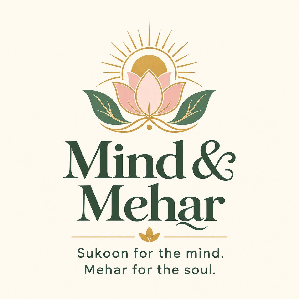 Mind & Mehar — Sukoon for the mind. Mehar for the soul.